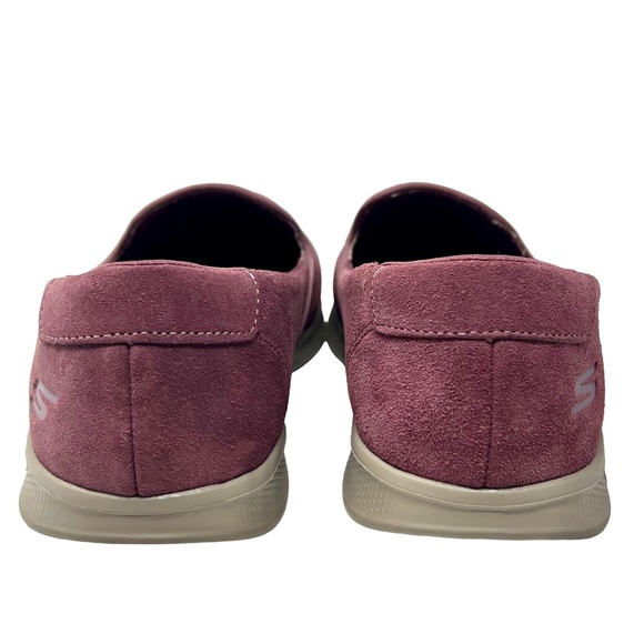 Skechers Women's Go Step Lite Delite Mauve Slip On Loafers Sneakers size 7 wide - Picture 6 of 11